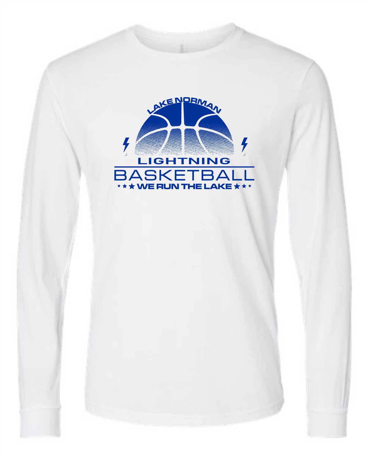 LKN Lightning Long Sleeve We Run The Lake Youth T-shirt