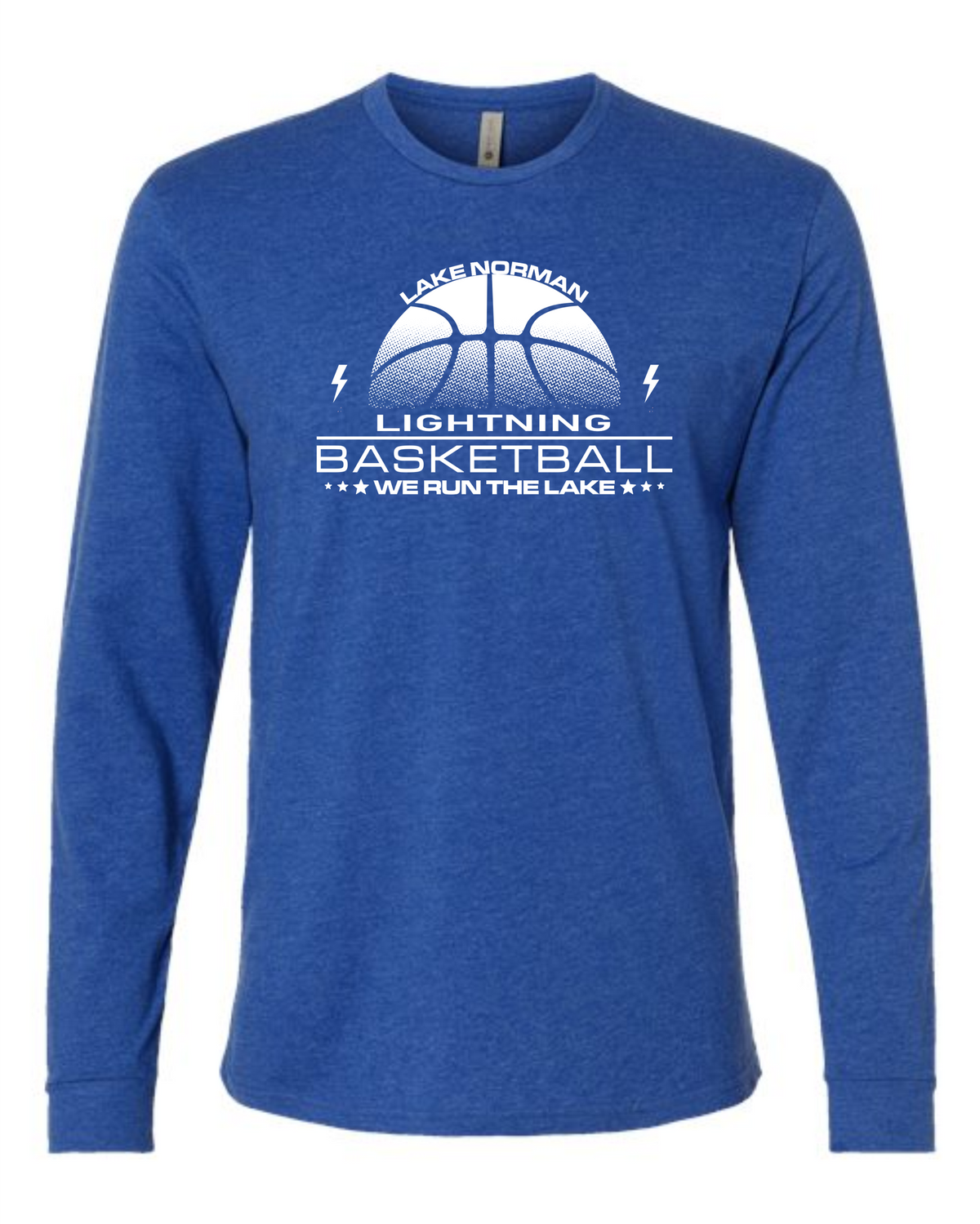 LKN Lightning Long Sleeve We Run The Lake Youth T-shirt
