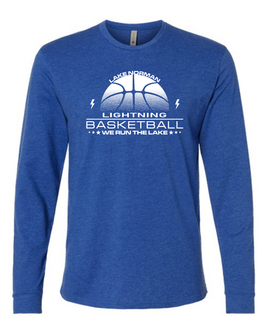LKN Lightning Long Sleeve We Run The Lake Adult T-shirt